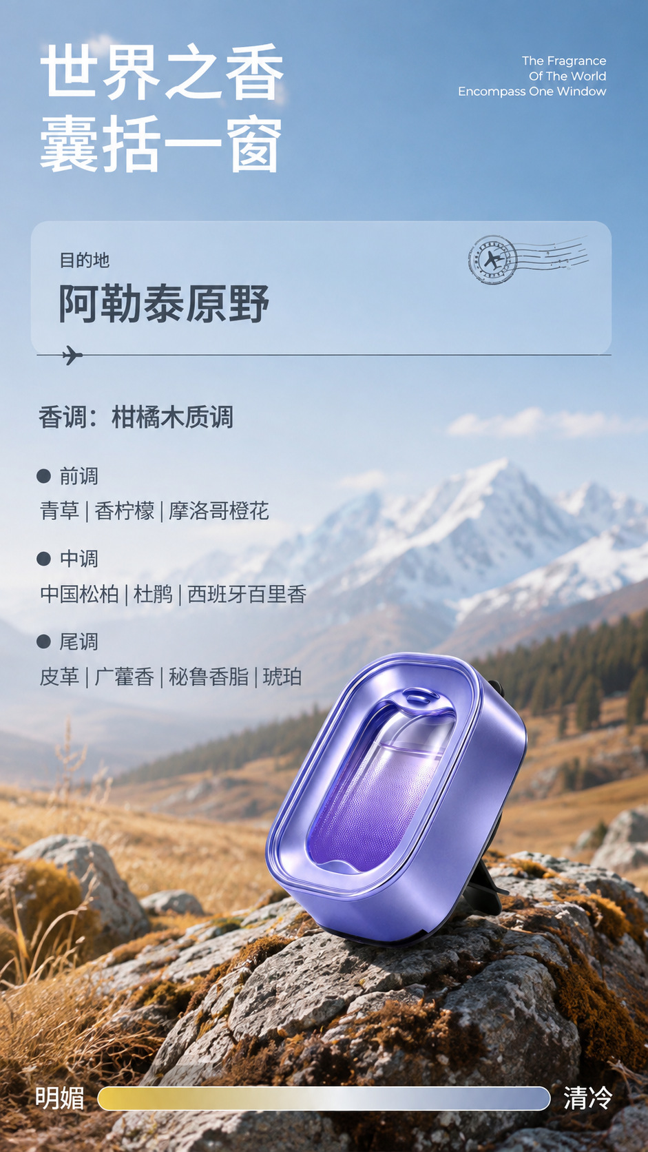 Car Air Freshener 2026 New Model Air Vent Fragrance Air Conditioner Hanging Air Freshener Long-lasting Scent Pendant Fragrance
