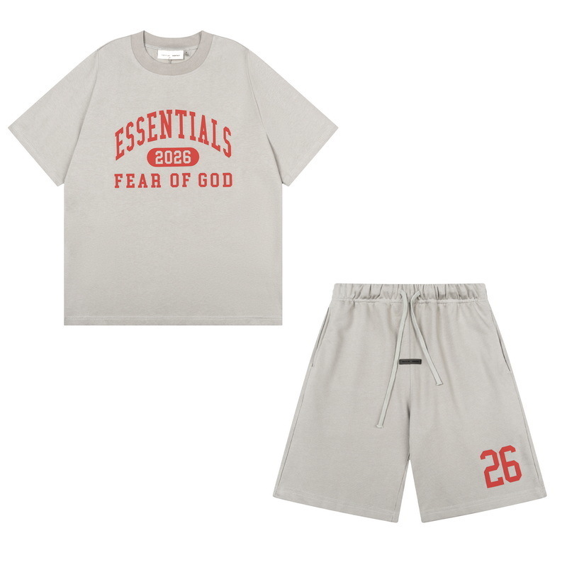 Nueva Sudadera con Capucha FEAR OF GOD ESSENTIALS con Letras Estampadas, Unisex, Casual, Holgada, con Forro Polar, Moderna