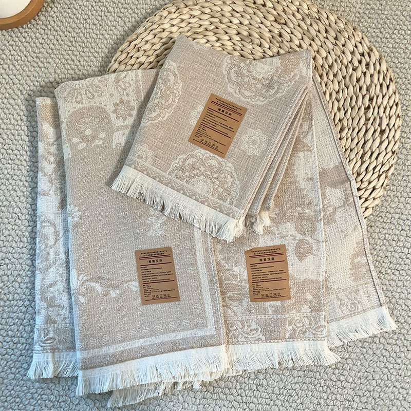 Robusta Hemp Towel Absorbs Sweat and Is Comfortable. Old Hemp Linen Is Individually Packaged. Home Face Towel Absorbs Water and Rain Dew. Hemp Towel