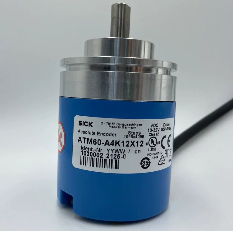 Фланецный цельный вал абсолютного энкодера SICK ATM60-A4K12X12