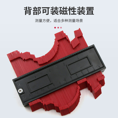 Wholesale new profiling gauge, irregular contour gauge, arc ruler, contour gauge, arc shape taker wholesale