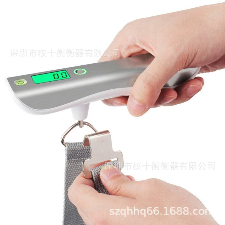 Точные багажные весы Ручные весы с рулеткой для путешествий Сумки весы Электронные экспресс-весы для переноски 50 кг Промышленные весы