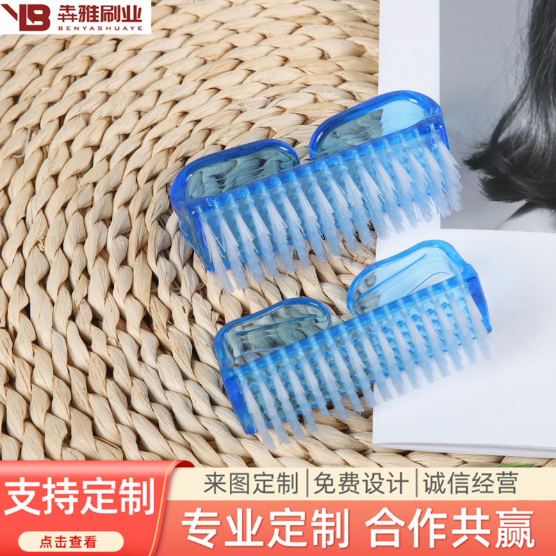 Cepillos de uñas de plástico