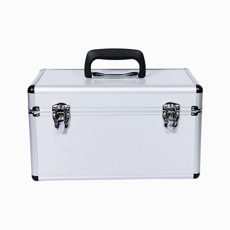 Профессиональный оптовый алюминиевый сплав ручной ящик для инструментов аппаратные инструменты ящик для хранения автомобиля ремонт ящик для хранения