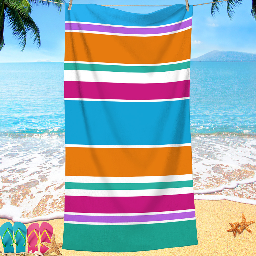 Toalla de playa de microfibra caliente de Amazon Toalla de baño absorbente de mariposa súper grande transfronteriza Towel engrosado