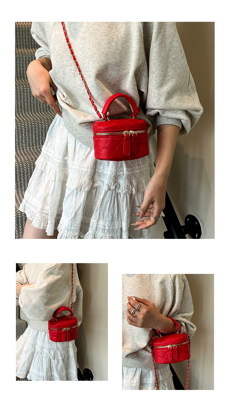 169g Weight Zipper Closure Type Single Shoulder Strap Strap Type Shoulder Bag Bags Type Casual Occasion Pu Leather Material Solid Color Pattern All Seasons Season Women's Gender Streetwear Style Square Shape Women's Pu Leather Solid Color Streetwear Square Zipper Shoulder Bag 6