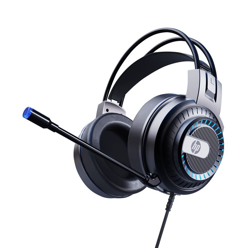 HP/HP 8008U проводная USB игровая киберспорт гарнитура светящаяся гарнитура интернет-кафе гарнитура 7.1