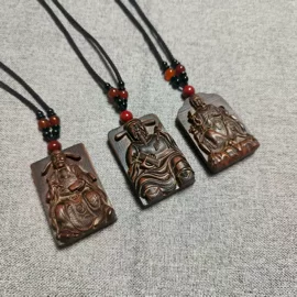 木质工艺品;宗教法器;无事牌