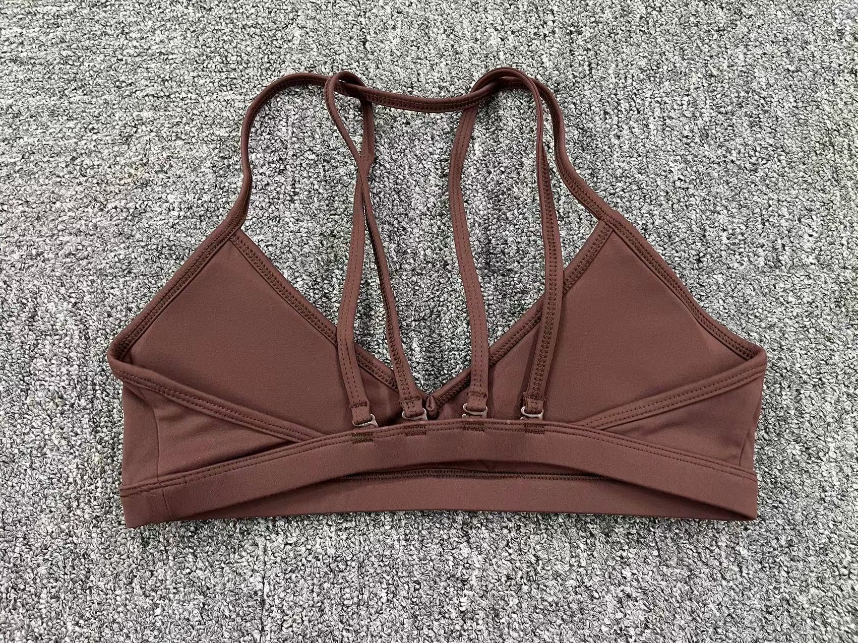 59g Weight Sleeveless Sleeve Length Nylon Fabric Type Short Top Length Halter Crisscross Tank Tops Type Gym, Yoga Occasion Halter Neck Neckline Solid Color Pattern Sports Style Sports Solid Color Nylon Halter Neck Active Tops Halter Crisscross Tank 12