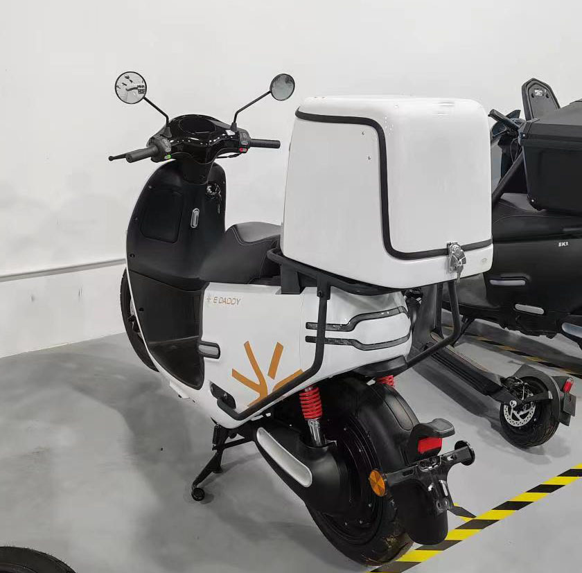 Factory Direct Sales, Take-Out Delivery Electric Vehicle Trunk Box, Special Box for Riders to Deliver Meals, Car-Mounted Insulated Box, Large Delivery Box