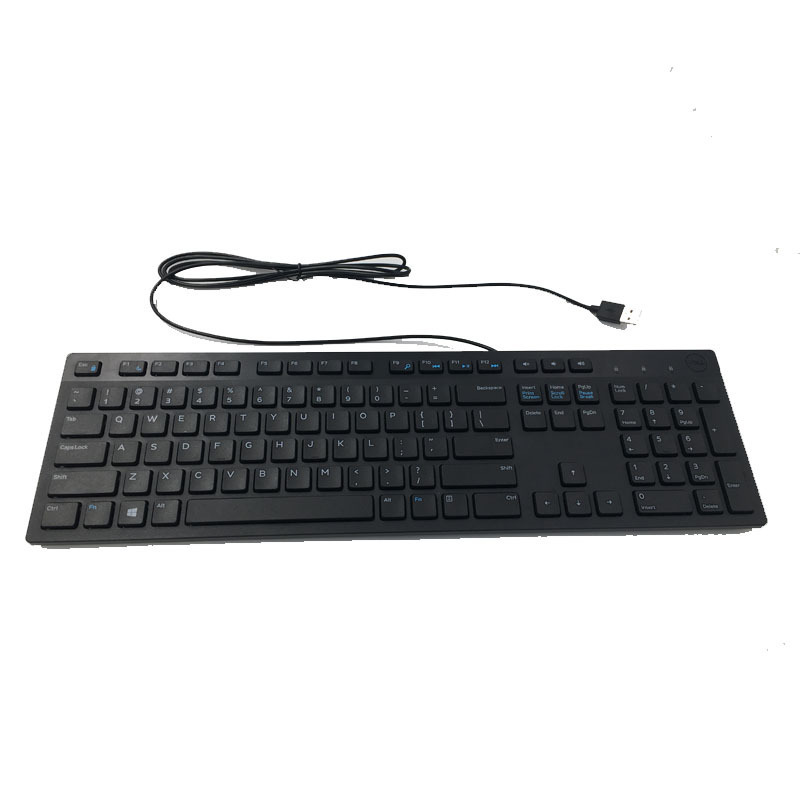 Original Brand New genuine goods KB216 Chocolate Wired Keyboard Desktop Computer Laptop USB External Universal Keyboard