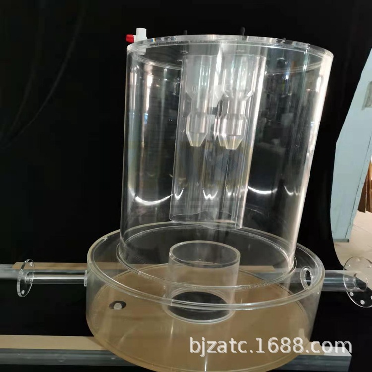 亚克力实验装置 有机玻璃承压过水透明盒子 北京厂家加工直销