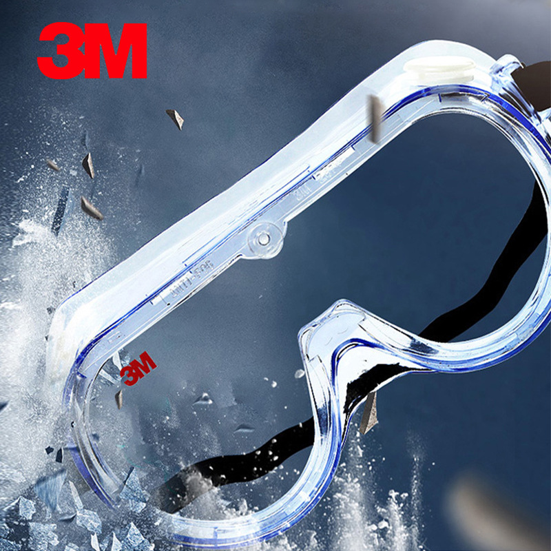 3M1623AF laboratory chemical plant polished impact-resistant riding wind-proof sand-proof liquid splash-proof breathable goggles