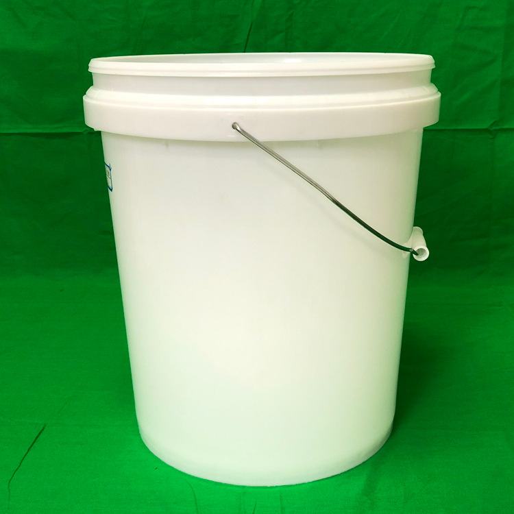 厂家供应25升圆形化工桶涂料桶25L食品级塑料桶乳胶漆包装塑料桶