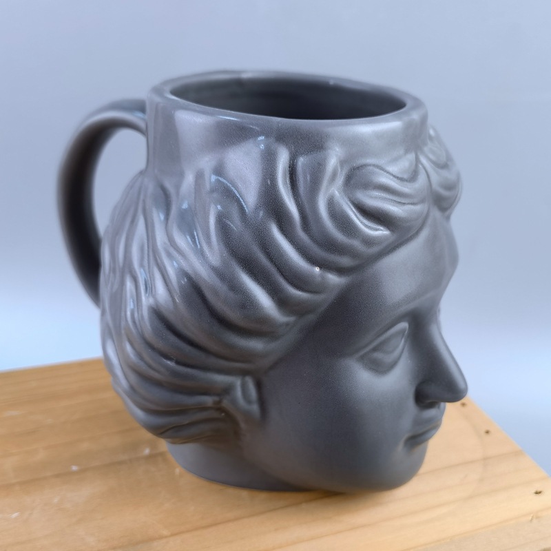 Figuras de David Avatar Taza de Cerveza Estatua de Venus Estatua de Rey Romano Taza de Cerámica de Agua