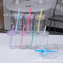 �羳����16oz�Όӿ��ȱ�͸������ˮ��PS���ϴ���������ˮ�������l