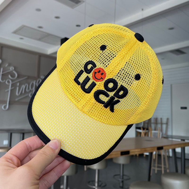 Yellow tape, baseball cap