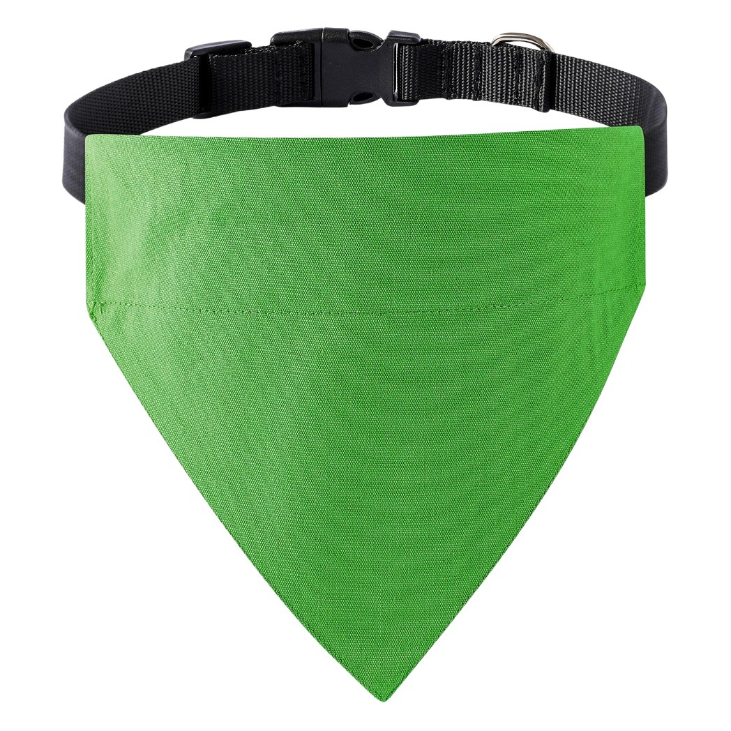 Cross-border exclusivo algodón lienzo perro collar saliva toalla mascota Toalla de triángulo mascota bufanda mascota saliva toalla