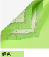 Papel de regalo de flores a prueba de agua Papel ouya retro fresco Plaid bouquet papel de embalaje floral verano Plaid papel de regalo