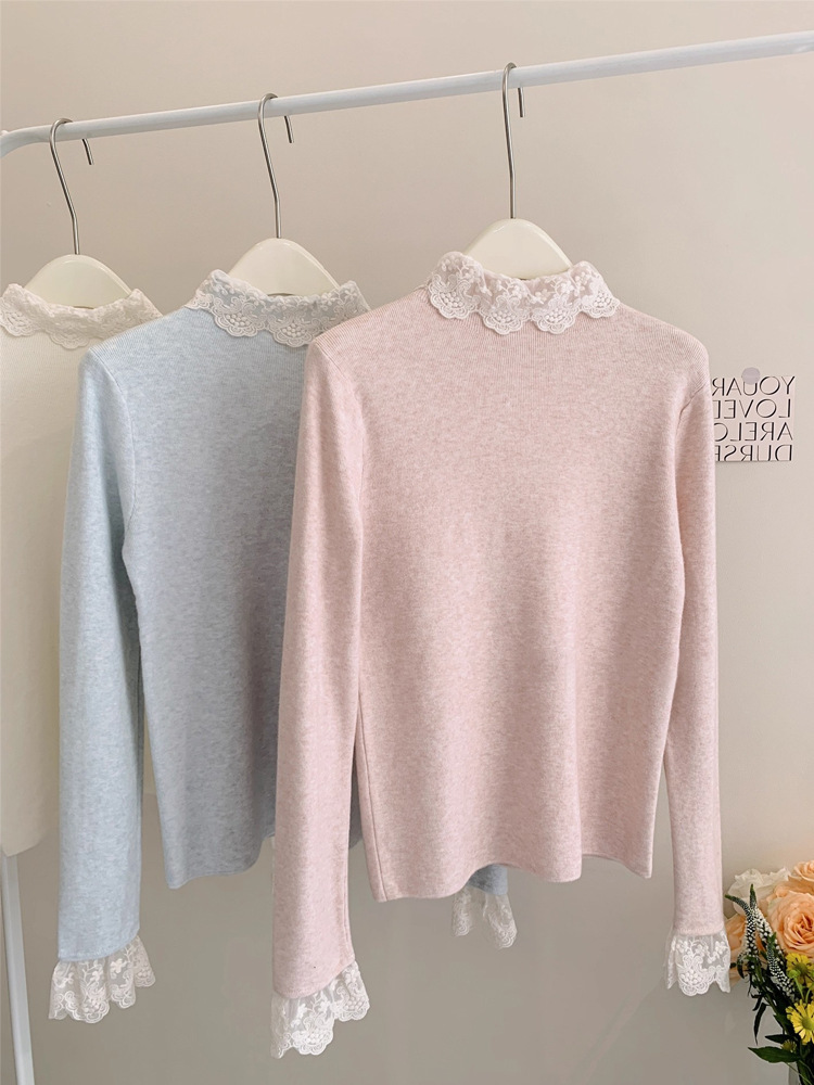 Lace long-sleeve