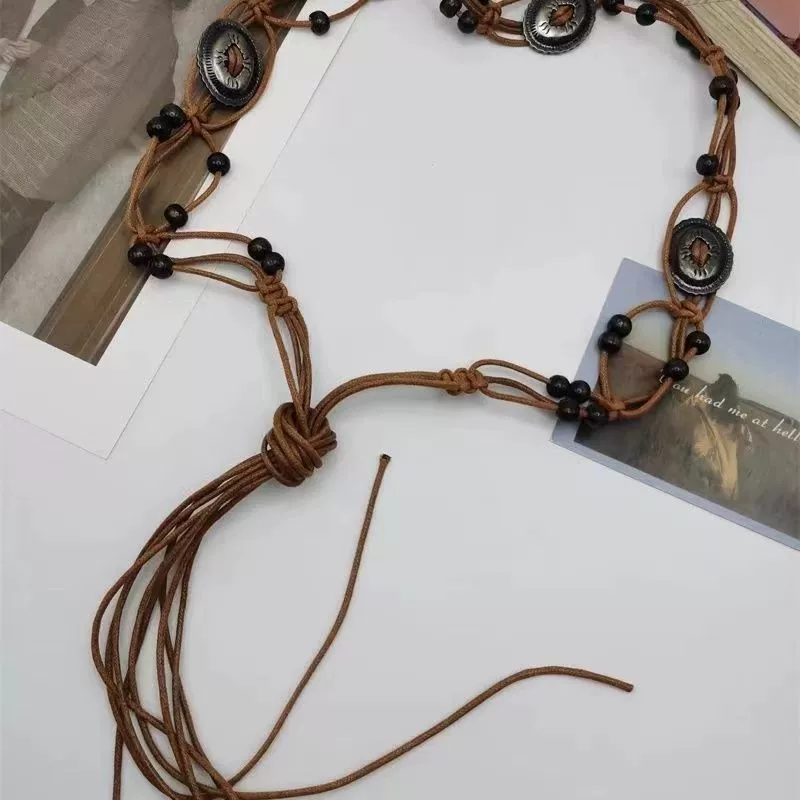 Этнический тканый ретро пояс handmade, украшения с кисточками, платье, бохо стиль, этнический стиль