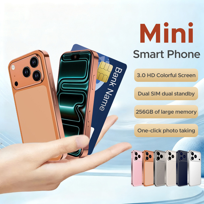 Xs17Pro Creative Mini Kidsren's Mobile Phone 4.0inch Full Network Real 4g Smart Phone in Stock at Low Price