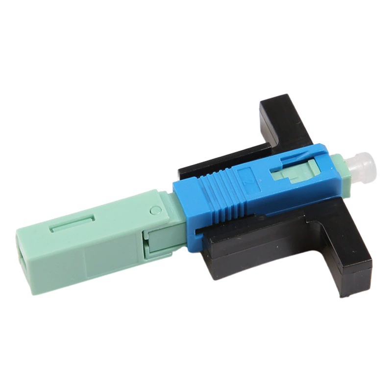 Холодный соединитель для оптоволоконных кабелей SC/UPC, соединитель для холодного сращивания, интегрированный соединитель для оптоволоконных кабелей.