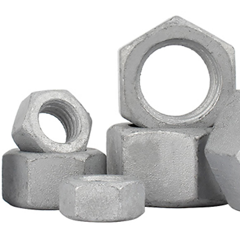 Hot -dip galvanized nuts hexagonal nuts 8 -level heat -soaking pore…