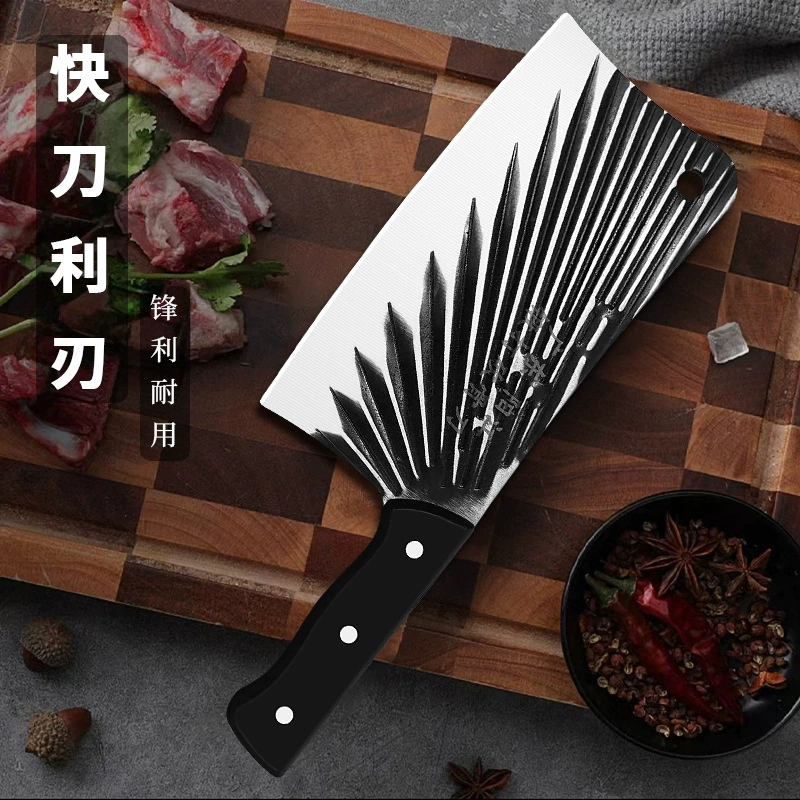 Гуанчжоу Янцзян полностью ручной ковки кухонный нож для дома кухонный нож для отделки кости ультра-быстрой остроты мясной резак шеф-нож