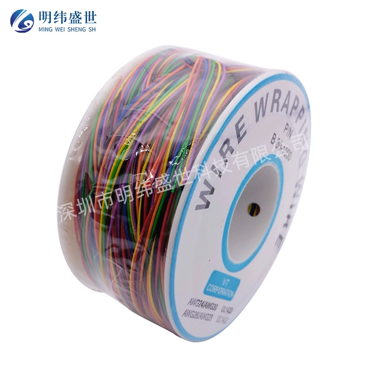 30AWG 8 видов цветов общая длина 250 м печатная плата авиационная линия Летающая линия Перемычка одностоящий луженый медный провод