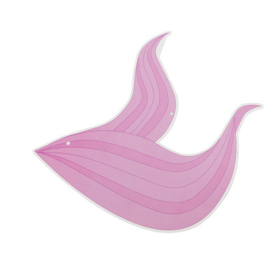 Dibujos animados sirena tire bandera triángulo bandera niños niña fiesta de cumpleaños fiesta decoración banner Bunting al por mayor