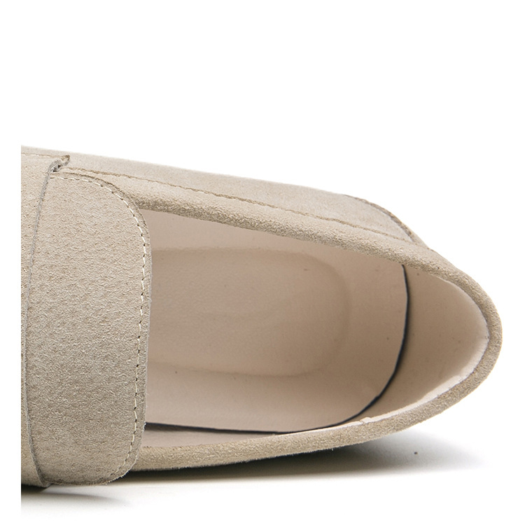 Mocassini uomo in camoscio slip-on scarpe casual comode_voghion.com