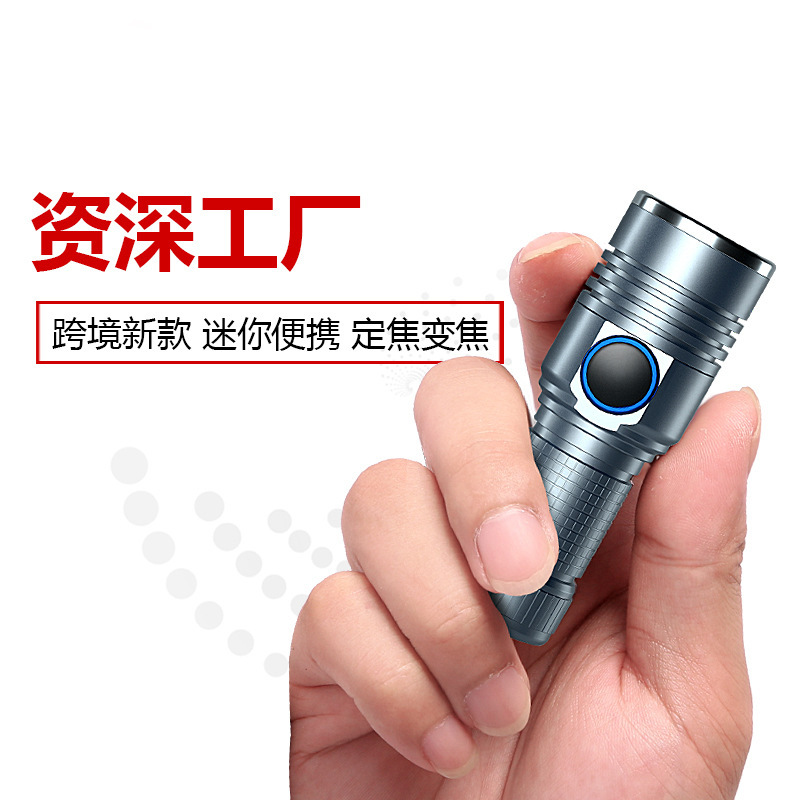 LED doméstico al aire libre zoom T6 multifuncional antorcha de tiro remoto 26650 linterna de luz USB