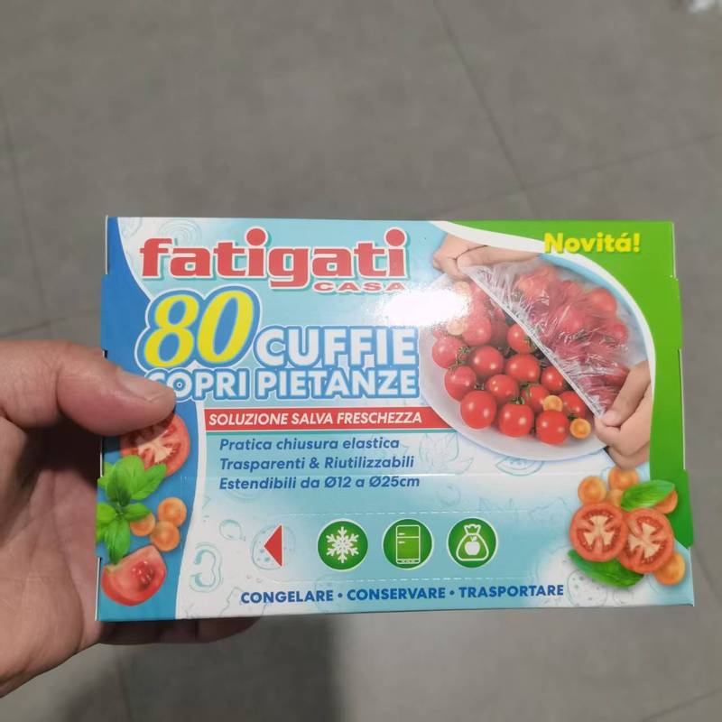 使い捨てラップフィルムカバー、外国貿易カスタム食品グレードの弾性口ラップフィルムカバー、キッチン専用家庭用|undefined