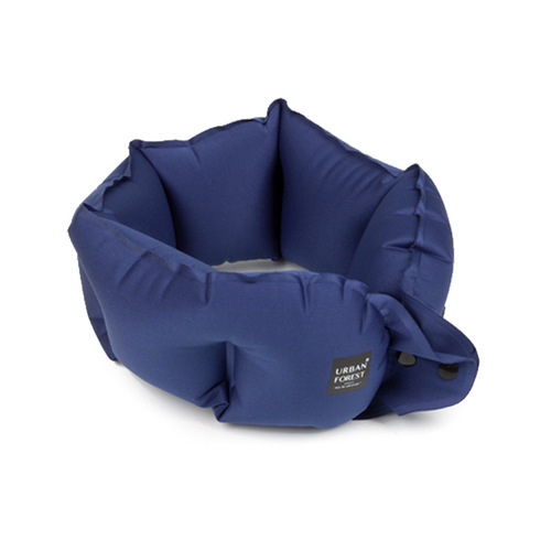 TPU air bag milk silk cervical pillow creative travel portable press inflatable neck pillow gift U-shaped pillow