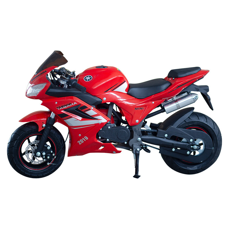 2021 nuevo 49CC de cuatro tiempos mini motocicleta para niños adultos de gasolina pequeña y mediana