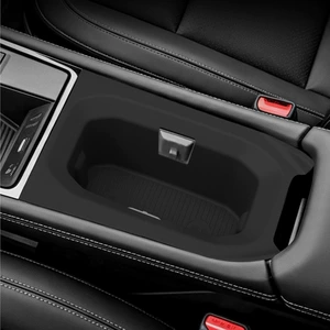 Suitable for 26 models of KICKES right-hand drive vehicles, central console cup holder silicone protective anti-slip mat, car-specific modification accessories