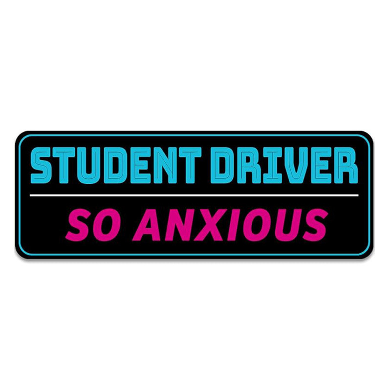 Amazon Student Driver Magnet Car Student Driver Señales de precaución de seguridad móviles image 10
