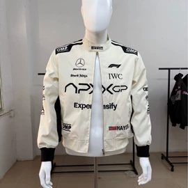 赛车服;男式PU皮衣;男式夹克