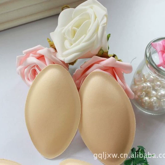 Фабрика прямая вставка нижнего белья коврик для груди съемный толстый овал