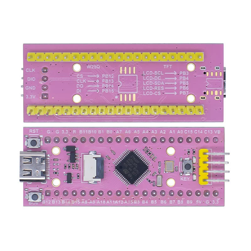 Импортированная оригинальная ST-микросхема STM32F103C8T6 плата разработки с TFT экран 0.96-дюймовый LCD микроконтроллер ARM