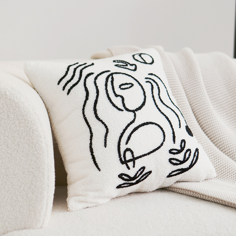 ↤↤↤Teddy Velvet Picasso 45x45↦↦↦