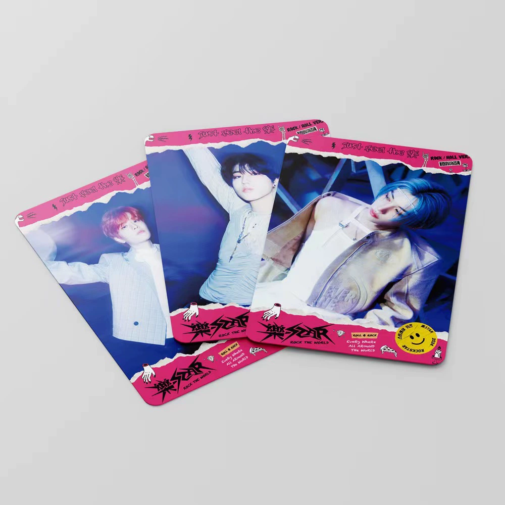 55Fан корейская группа Stray Kids маленькие карточки - коллекционная карта Star Lomo карточка SK STAY