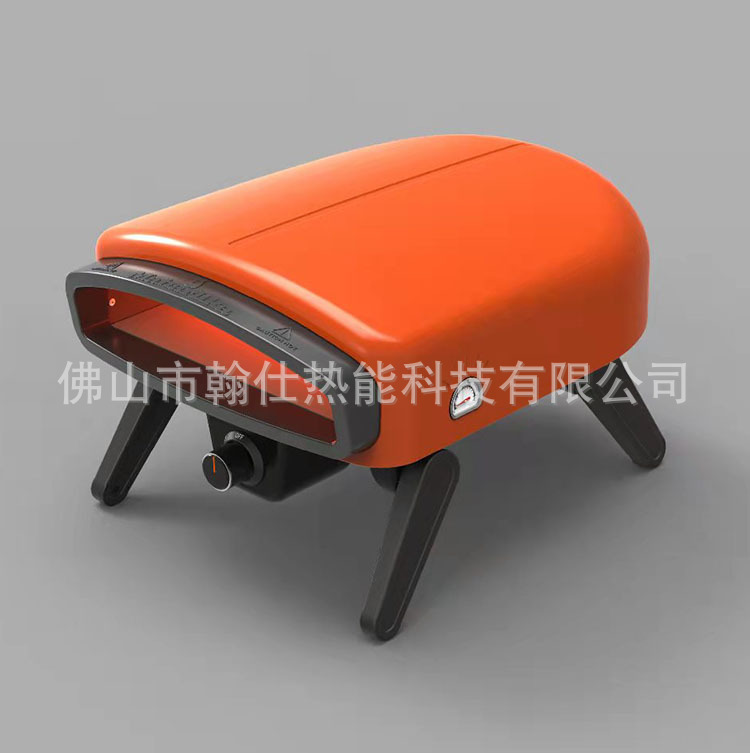 Nueva máquina de pizza de gas hogar portátil al aire libre horno patio móvil para hornear gas pizza estufa suministro