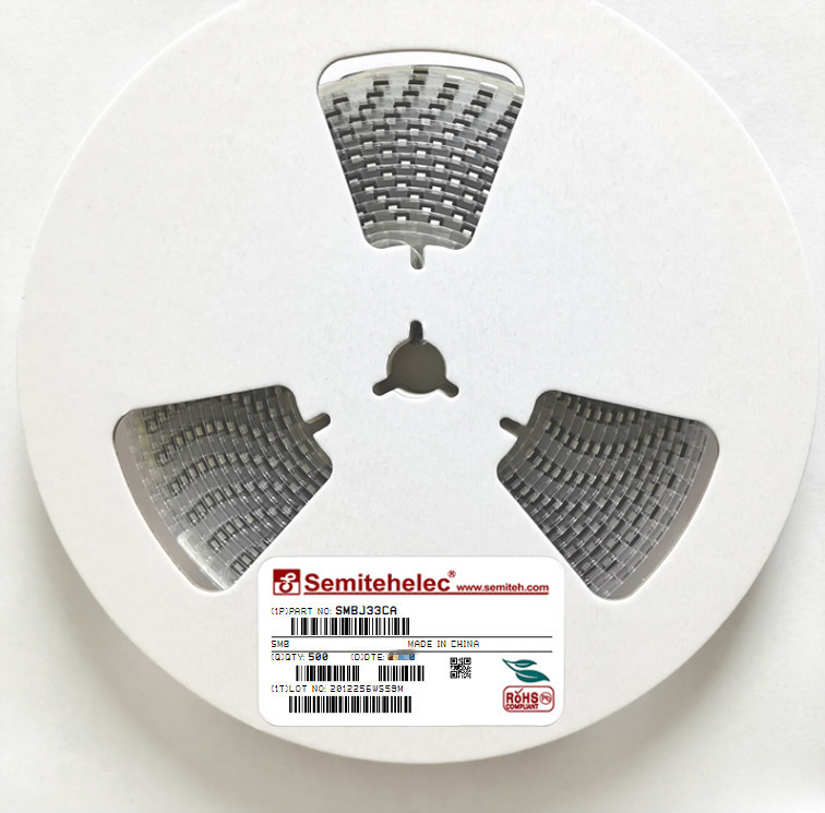 SMBJ33CA TVS瞬态抑制二极管 SMB SEMITEH 全新原装正品