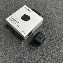 摩尔菲Mophie氮化镓充电器45W充电头黑色适用于苹果17/16/15