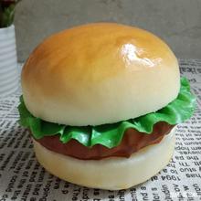 仿真汉堡模型 大汉堡包模型 假的麦当劳PU仿真食品面包装饰品道具