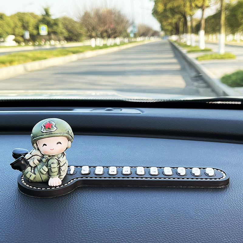 Vitality soldier + number plate