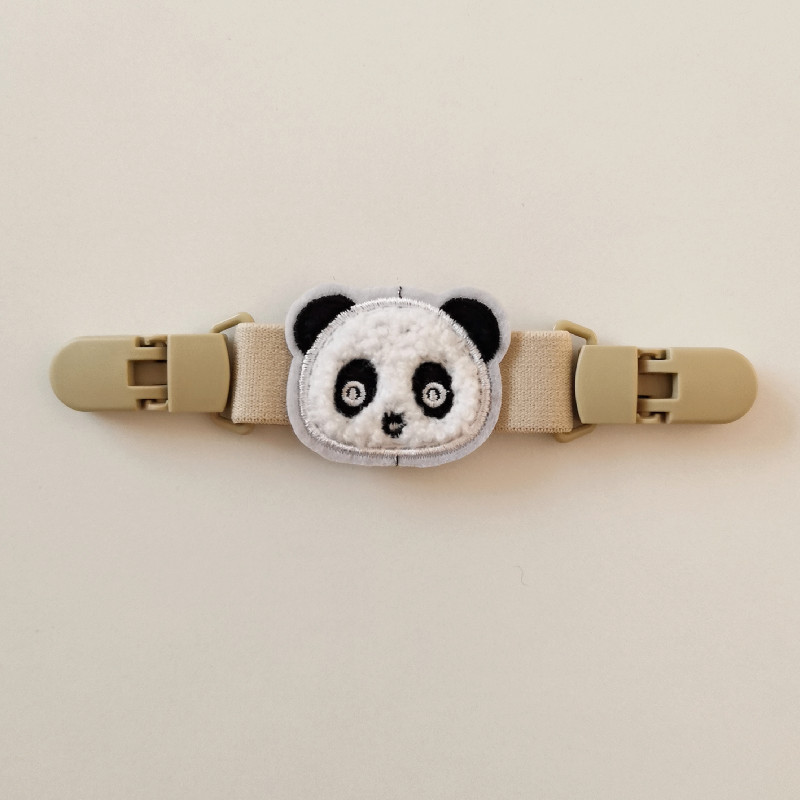 INS estilo coreano clip de suspensión oso pantalones de tirantes para niños clip anti-caída clip de la correa del hombro soporte de la falda de la suspensión antideslizante artefacto de hombro