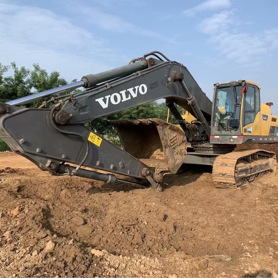Laca original de segunda mano Volvo excavadora 200 240 360 480 gran tonelaje excavadora